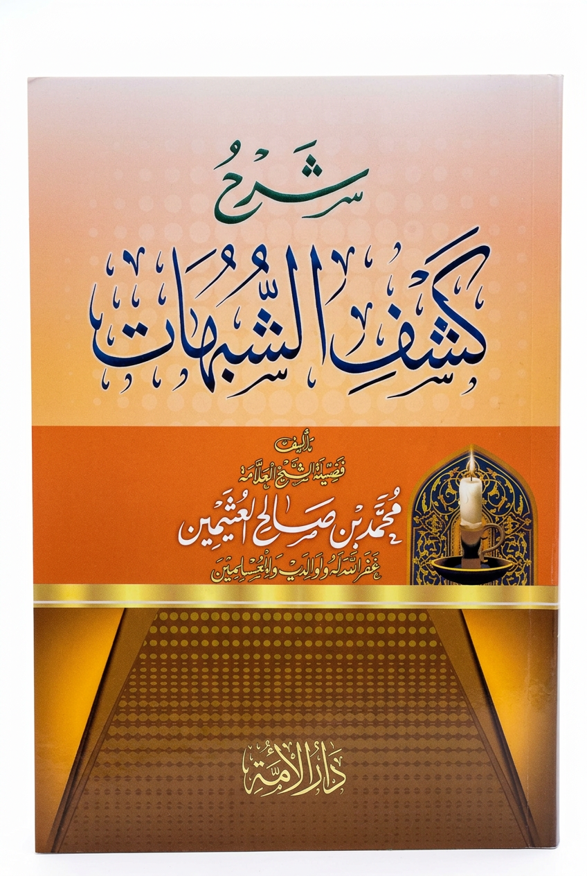 Couverture du Commentaire de Kachf Ach-Choubouhât sur fond blanc