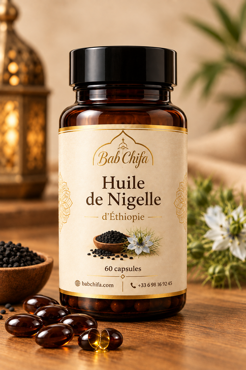Huile de Nigelle Bab Chifa avec capsules
