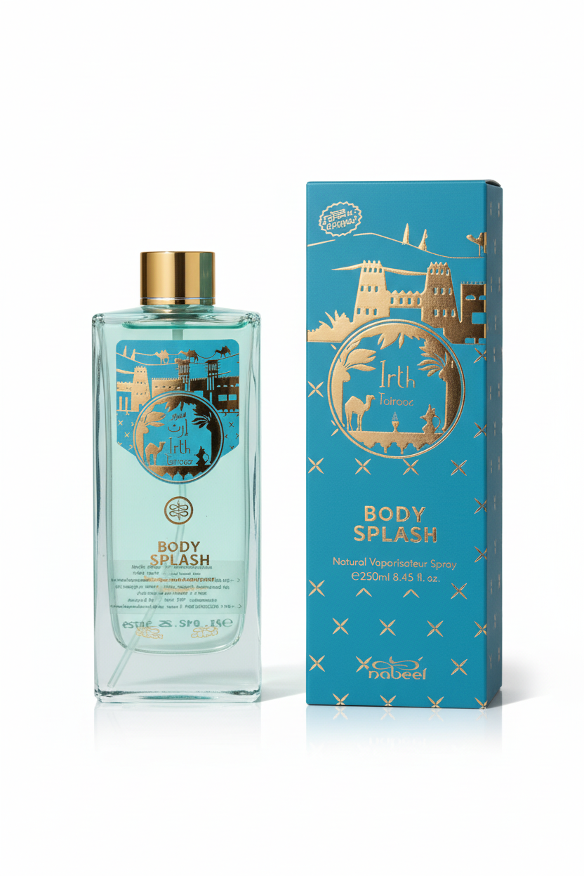 Irth Fairooz – Body Splash 250ml | Nubeel