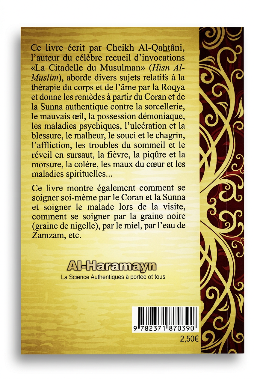 La Guérison du corps et de l'âme par la Roqya - Dos