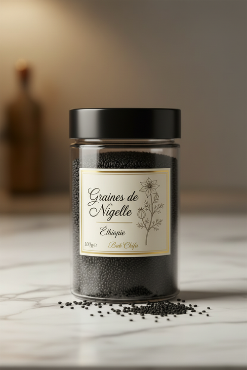 Pot Graines de Nigelle d'Éthiopie